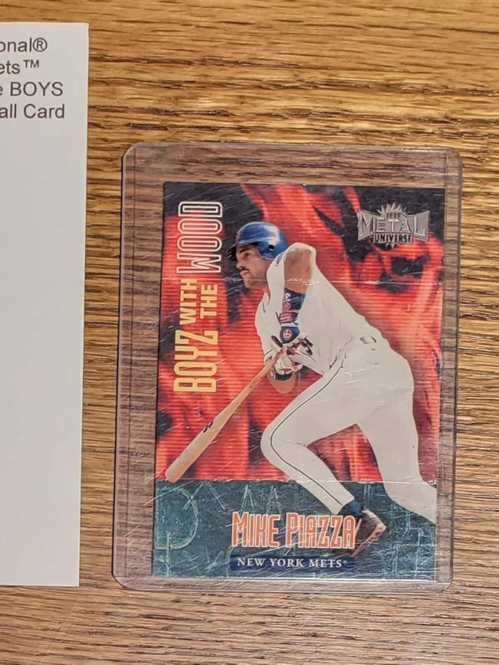 1999 Fleer/Skybox International® MIKE PIAZZA, New York Mets™ Skybox 1999 Metal